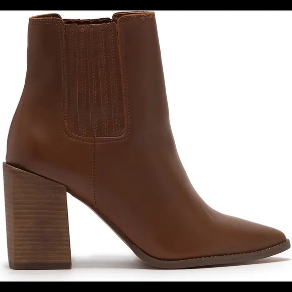 Steve Madden Womens Acton Block Heel 